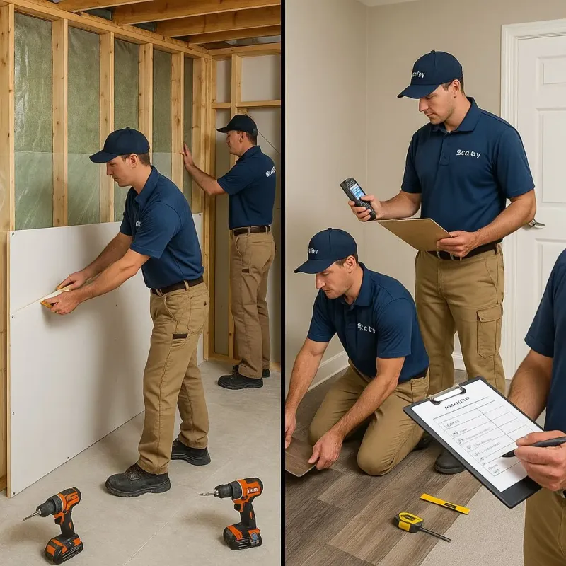 Repairs and Reconstruction process in Jamaica Plain, MA
